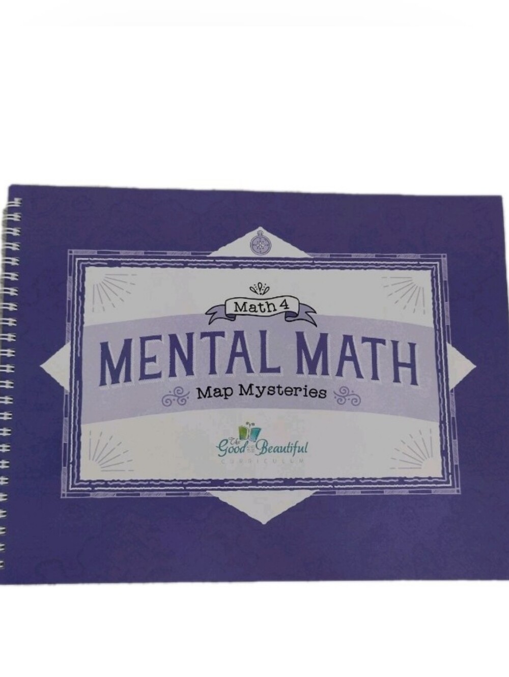 The Good and the Beautiful Mental Math 4 Map w/ Answer Key Homeschool Christian